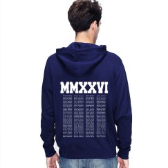 Personalized Names MMXXIV School Graduation Stars & Stripes Hoodie 